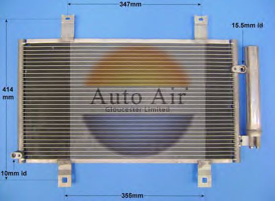 Condensator, airconditioning 16-8899