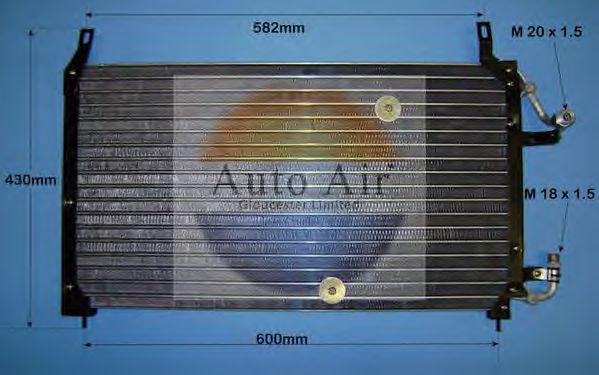Condenser, air conditioning 16-9757