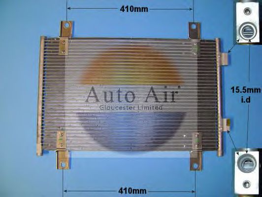 Condensador, ar condicionado 16-9788