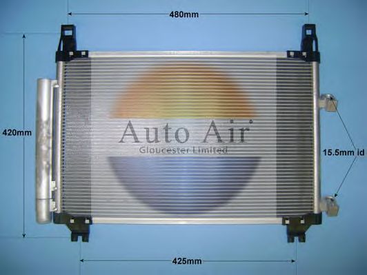 Condenser, air conditioning 16-9934
