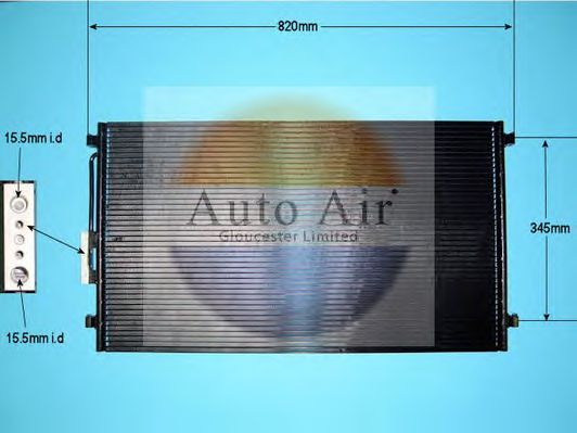 Condensator, airconditioning 16-5111