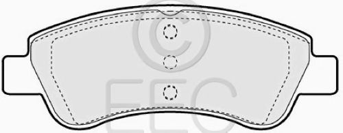 Комплект тормозных колодок, дисковый тормоз BRP1546
