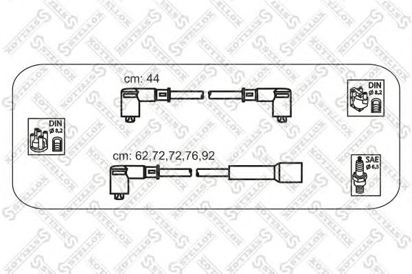 Ignition Cable Kit 10-38087-SX