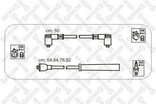 Ignition Cable Kit 10-38104-SX
