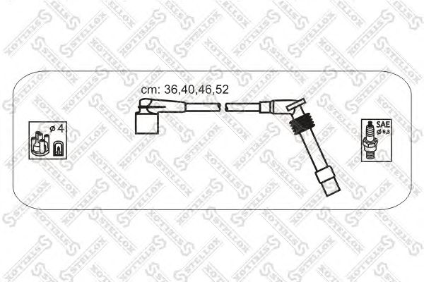 Ignition Cable Kit 10-38460-SX