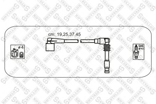 Ignition Cable Kit 10-38571-SX