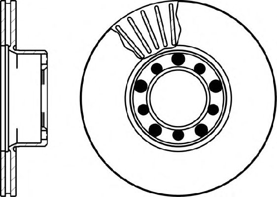 Brake Disc 8DD 355 100-081