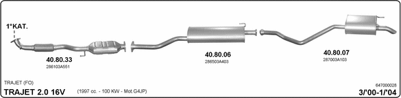 Exhaust System 647000028