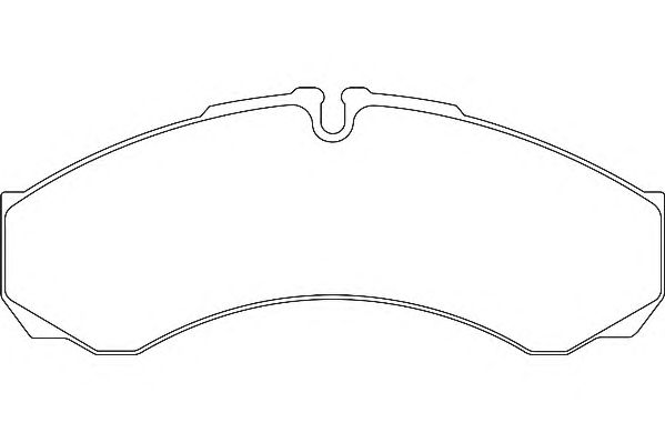 Brake Pad Set, disc brake DBP231102