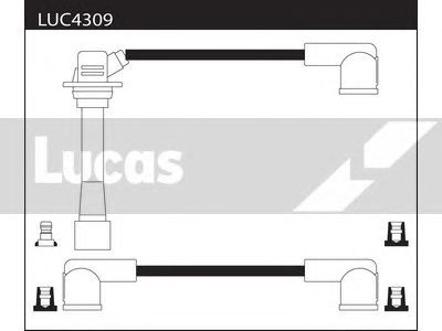 Комплект проводов зажигания LUC4309