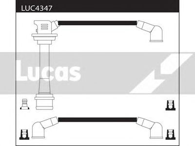 Комплект проводов зажигания LUC4347