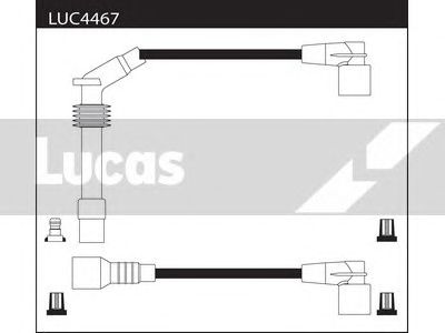 Jogo de cabos de ignição LUC4467