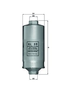 Fuel filter KL 59