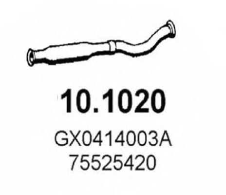Exhaust Pipe 10.1020