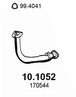 Exhaust Pipe 10.1052