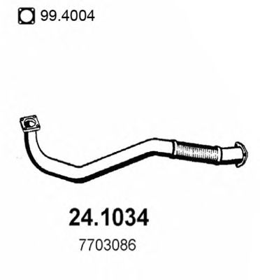 Exhaust Pipe 24.1034