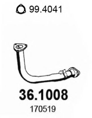 Exhaust Pipe 36.1008