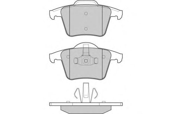 Brake Pad Set, disc brake 12-1110
