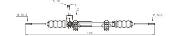 Рулевой механизм FI4095