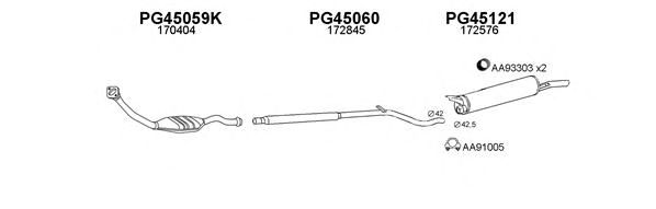 Exhaust System 450459