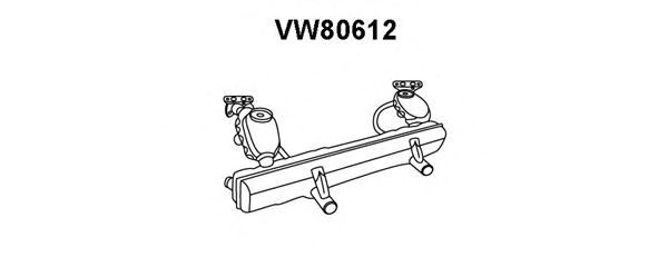 Endschalldämpfer VW80612