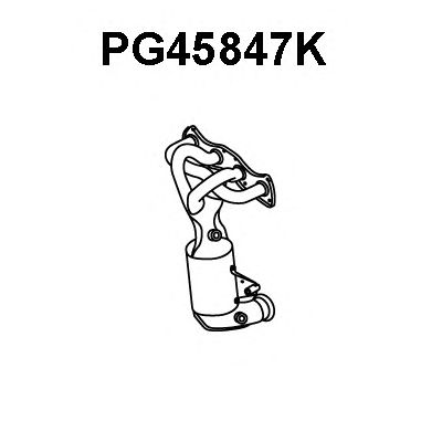 Krümmerkatalysator PG45847K