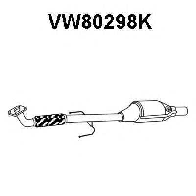 Katalysator VW80298K