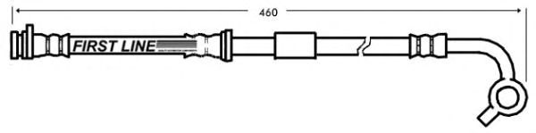 Tubo flexível de travão FBH7334