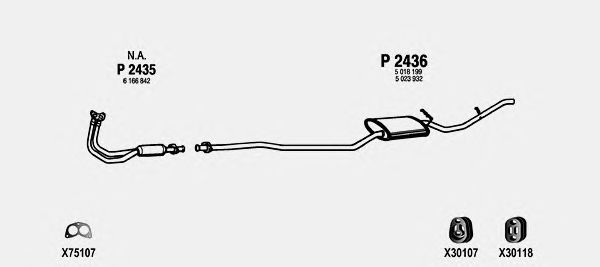 Exhaust System FO003