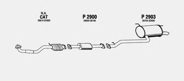 Exhaust System HY801