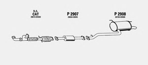 Exhaust System HY802