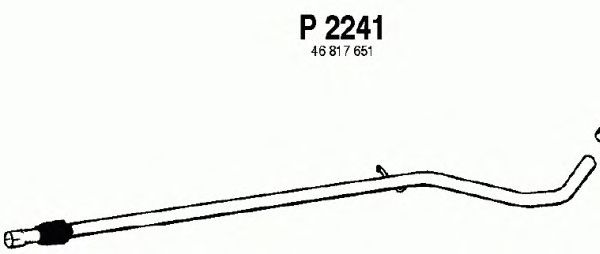 Exhaust Pipe P2241