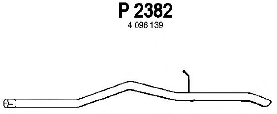 Eksosrør P2382