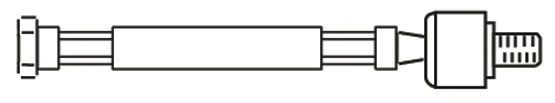 Rotule de direction intérieure, barre de connexion 3881