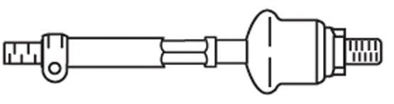 Articulação axial, barra de acoplamento 955