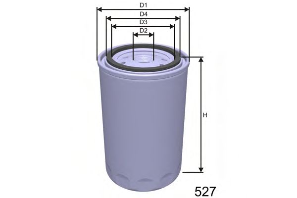 Fuel filter M349