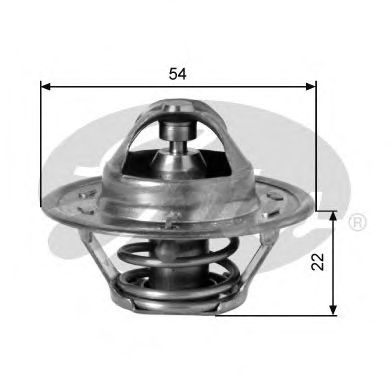 Thermostat, coolant TH12792G1