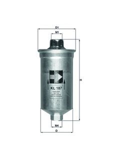 Fuel filter KL 187