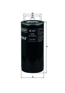 Fuel filter KC 217