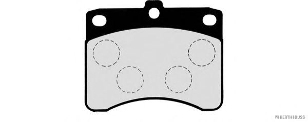 Brake Pad Set, disc brake J3606005