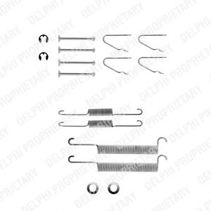 Accessory Kit, brake shoes LY1096