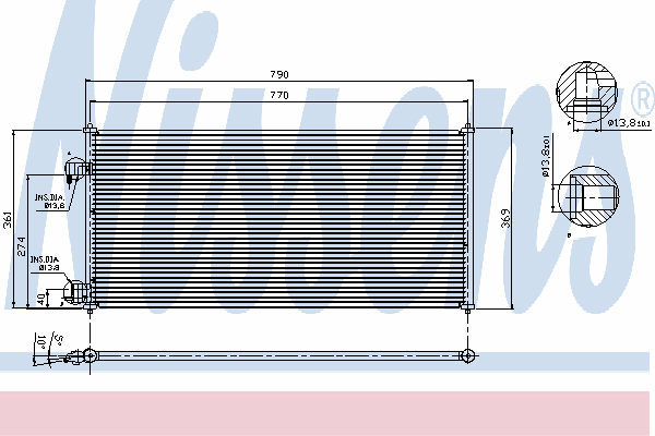 Condensator, airconditioning 94664