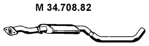 Средний глушитель выхлопных газов 34.708.82