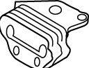 Holder, exhaust system 80213