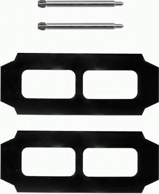 Accessory Kit, disc brake pads K0219