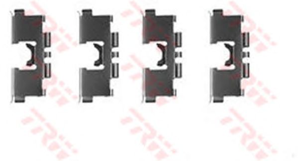 Комплектующие, колодки дискового тормоза PFK226