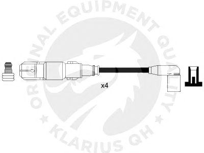 Комплект проводов зажигания XC1339