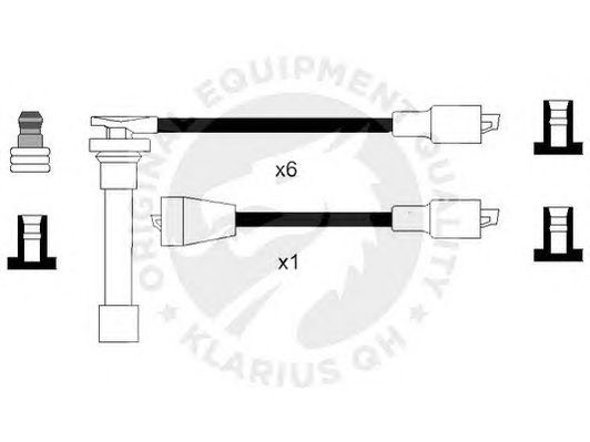 Комплект проводов зажигания XC1409
