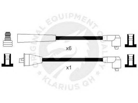 Комплект проводов зажигания XC1414