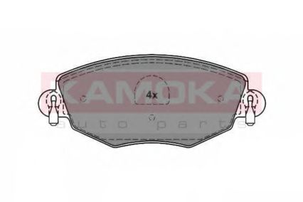 Brake Pad Set, disc brake 1012850